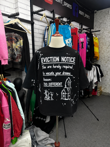 เสื้อยืดโอเวอร์ไซส์ลายกราฟิก ผ้าฝ้าย 100% เสื้อสตรีทแวร์สั่งทำพิเศษ ทรงหนา ไหล่ตก พิมพ์ลาย DTG สำหรับทุกเพศ - Product Image 3
