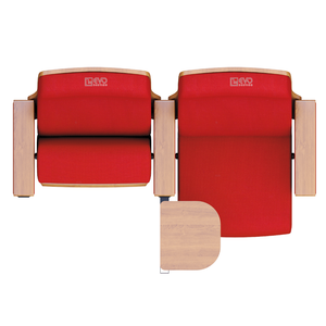 Silla de Auditorio Moderna y Duradera con Soporte Ergonómico y Uso Prolongado para Teatros, Salas de Conciertos y Escuelas - Product Image 2