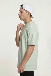Extra-large Round Neck Heavyweight T-shirt Design Blank Streetwear Retro Print square Men's T-shirt - Product Image 5