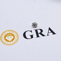 Cojín cultivado en laboratorio certificado IGI de Color D de 1,05 quilates, piedra de moissanita, excelente calidad, joyería de moissanita VVS1 a precio mayorista