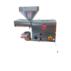 Prensa de aceite de acero inoxidable Gorek Technologies, máquina extractora de aceite comercial semiautomática, fácil de operar - Product Image 1