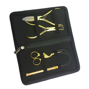 Kits d'extensions capillaires haut de gamme avec outils à boucles, pinces et accessoires pour l'installation d'extensions - Product Image 3