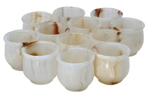 Tùy Chỉnh Handmade Nghệ Thuật Dân Gian Di Động Onyx Cup Bộ Chất Lượng Cao Cấp Home & Nhà Bếp Trang Trí Nội Thất Hot Bán Thiết Kế Mới Vật Liệu Hữu Cơ - Product Image 4