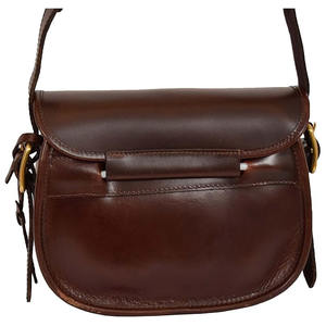 Sac à cartouches MOLLE en cuir véritable brun pour la chasse et le tir, pochette robuste et durable à fort grossissement 10x/8x - Product Image 3