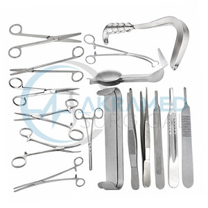 Ensemble d'instruments vaginaux de base de haute qualité certifié CE, instruments chirurgicaux gynécologiques en acier inoxydable, kit réutilisable - Product Image 3