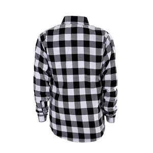 Chemises en flanelle pour hommes, motif à carreaux, personnalisables, écologiques, anti-plis, séchage rapide, mélange de coton – Vente en gros pour l'automne - Product Image 2