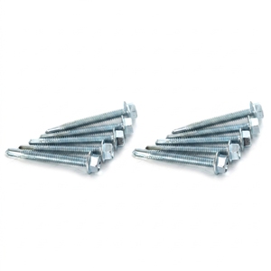 Tornillos Autorroscantes de Acero al Carbono Premium con Cabeza Hexagonal y Arandela Integrada (Métrico/Pulgadas) Recubiertos de Zinc Clase 8 de Alta Resistencia - Product Image 1