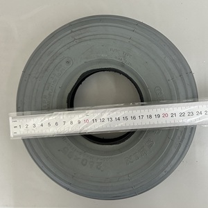 Neumático neumático Cheng Shin CST gris blanco 3.00-4 260X85 10X3 C179 para scooters eléctricos y sillas de ruedas eléctricas de movilidad con líneas rectas - Product Image 5