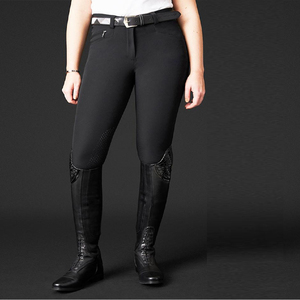 Pantalon d'équitation extensible 4 directions de haute qualité, leggings, collants, vêtements d'équitation en tissu technique au toucher doux - Product Image 3