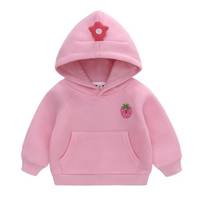 Sweat à capuche pour garçons imprimé sur mesure de haute qualité, 100 % coton, délavé à l'acide, couleur unie, vêtements d'hiver pour enfants