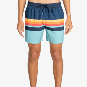 Shorts de plage pour hommes en mélange de coton, doux, décontractés pour l'été et les vacances, taille élastique, fabricant de vêtements personnalisés OEM ODM - Product Image 5