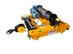 INOVIC CRM Heavy Duty Electric <b>Crab</b> Machine Industrial Use elecon gearbox Heavy Duty Double Girder Hoist - Product Image 3