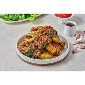 [Palgong Kimchi] Palgongsan Gat Kimchi, kimchi aux feuilles de moutarde, nourriture coréenne fermentée épicée, accompagnement traditionnel asiatique - Product Image 1