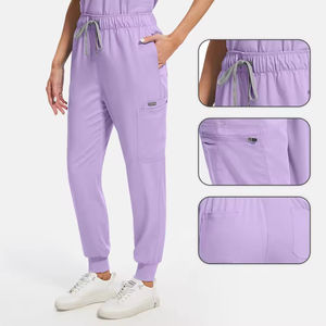 Tenues médicales élégantes et écologiques, ensembles de blouses et pantalons de travail pour dentistes, infirmières et personnel hospitalier, vente directe usine - Product Image 4