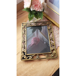 Modern Simple American Style Picture Frame for <b>Table</b> & <b>Wall</b> Customized Size Picture Frame Metal Photo Frame Brass Material - Product Image 3