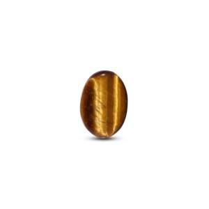 Natural Tiger Eye Loose Gemstone 10.5 Carat 11mm High Quality Yellow Green Stone for Fine Jewelry - Product Image 2