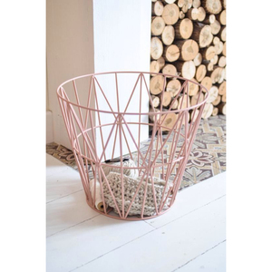 Elegant Gold Metal Laundry <b>Basket</b> With Handles Modern Style Dirty Clothes Hamper For <b>Bathroom</b> Bedroom And Hotel Organization - Product Image 5