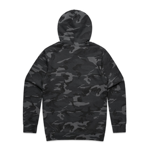 Sudadera con Capucha para Hombre, Estampado de Camuflaje, Corte Regular, Felpa Francesa, Estilo Casual Otoñal - Product Image 6