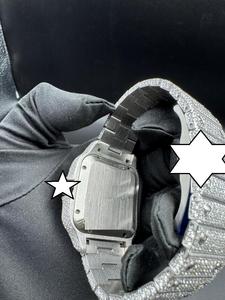 Reloj Unisex de Lujo con Esfera de Cristal y Acero Inoxidable, Estilo Hip Hop, Deportivo, de Negocios, Antiguo, con Movimiento Automático, 41MM - Product Image 5