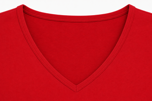 T-shirt court à col rond rouge pour femme, manches courtes, coupe ajustée, tricoté, uni, décontracté, streetwear, 100% coton, printemps été - Product Image 5