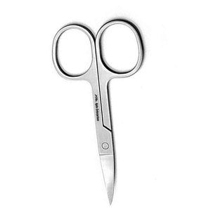 Stainless Steel Curved Eyebrow <b>Scissors</b> Precision Eyebrow Trimmer & Eyelash Grooming Tool for Women & Men Safe Rounded Tip - Product Image 2