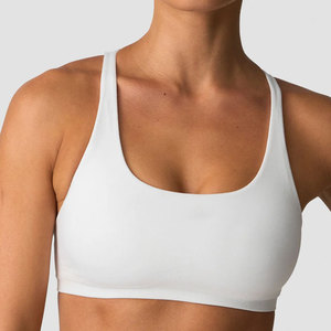 Soutien-gorge de sport pour femme à bretelles croisées, avec coussinets amovibles, de haute qualité, extensible, confortable pour le yoga et les activités de plein air - Product Image 5