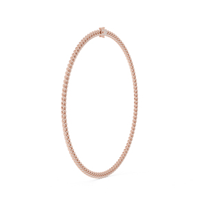Collar de Oro Amarillo de 14k con Diamante Cultivado en Laboratorio, Estilo Ejecutivo para Mujer |   Diamante Cultivado Nuevo - Product Image 6