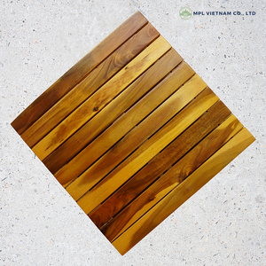 Support de plante roulant en bois minimaliste vintage, roues verrouillables, frein, écologique, capacité de 150 kg pour une utilisation en intérieur/extérieur, jardin - Product Image 1