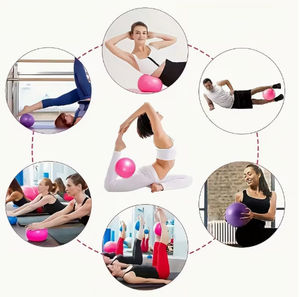 Ballon de yoga en PVC écologique HAWK SPORTS INDUSTRIES, anti-éclatement, antidérapant, pour Pilates, entraînement de stabilité, pompe, logo personnalisé, salle de sport, souple - Product Image 3