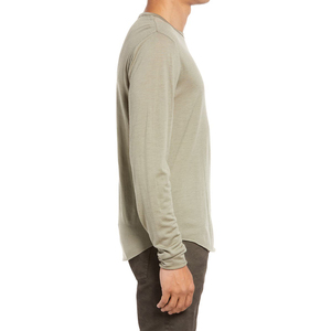 Camiseta de Manga Larga para Hombre al Mejor Precio, Ropa Deportiva, Entrenamiento Físico, Venta al Por Mayor, Personalizada, Transpirable, de Secado Rápido, 100% Algodón, Corte Regular - Product Image 2