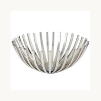 Corbeille à fruits en métal personnalisée, écologique et élégante, nouveau design, panier de rangement pour centre de table