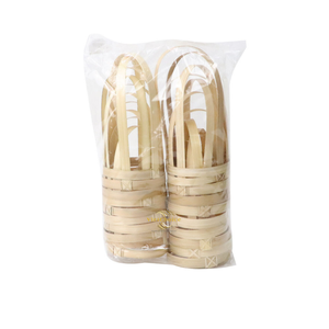 Portavasos de Bambú Ecológico Hecho a Mano, Organizador de Cocina Natural para Suministro al por Mayor - Product Image 1