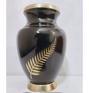 Urne funéraire en métal pour adultes, style américain/européen, pour le stockage des cendres humaines - Product Image 2