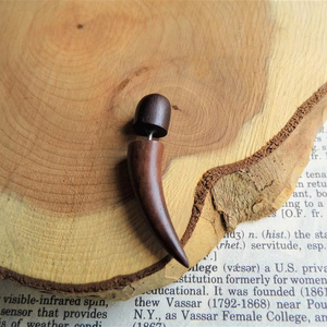 Pendientes de Madera de Entrega Rápida, Envío Exprés, Acabado Liso, Precio de Fábrica al por Mayor - Product Image 1