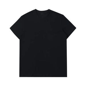 Camisetas Lisas de Algodón 100% Unisex de Alta Calidad al por Mayor, Camisetas Casuales de Verano para Hombre, 240 g/m², Impresión Personalizada - Product Image 1