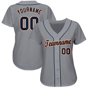 Jersey de Béisbol de Alta Calidad con Diseño Personalizado OEM, Ropa Deportiva, Jersey de Béisbol con Logotipo y Diseño Personalizados, Superventas - Product Image 4