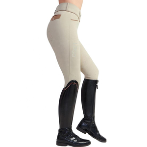 Leggings de Equitación para Mujer, Anti-UV, de Spandex/Poliéster, con Estampado OEM, MOQ Bajo, Canleo International - Product Image 1