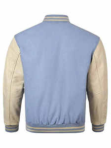 Veste de baseball sur mesure de qualité supérieure pour hommes – Veste de baseball USA avec lettrage pour hommes - Product Image 4