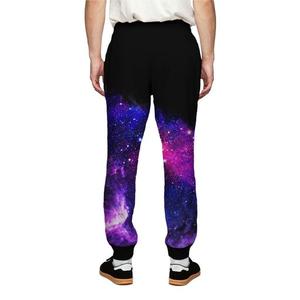Men's Galaxy Printed Sweatpants <b>Elastic</b> <b>Waist</b> Drawstring Casual Joggers Sublimation Transfer Print Polyester Breathable Summer - Product Image 2