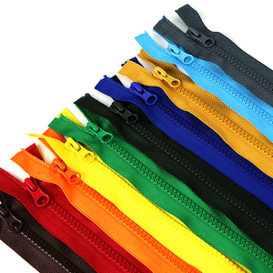 Factory Wholesale 3# 5# 8# Size Open End <b>Zipper</b> for Garment Manufacturing Bags Black Resin <b>Zipper</b> Plastic <b>Zipper</b> - Product Image 3