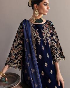 ชุดชาลวาร์ คามีซ สำหรับงานอีด งานแต่งงาน งานปาร์ตี้ริมชายหาด - เสื้อผ้าผู้หญิงที่สวยที่สุด ทำจากวัสดุวิสโคส ซึมซับความชื้น แห้งเร็ว - Product Image 5