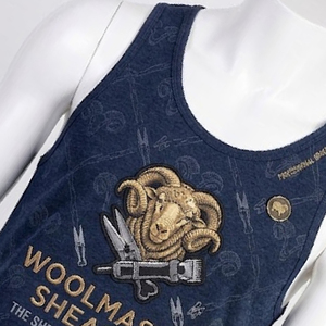 Sheep Shearing Cotton <b>Vest</b> Oem Odm <b>Long</b> Tail Style Custom Design Comfortable Workwear Manufacturer - Product Image 4