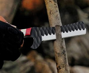 Couteau de chasse de cowboy fait main avec manche en drapeau américain, lame en acier inoxydable, manche multicolore forgé à la main, qualité industrielle - Product Image 3