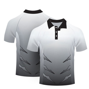 Prix de gros Chemises polo T-shirts en coton T-shirts de golf en polyester à sublimation à chaud pour hommes Haute qualité - Product Image 5