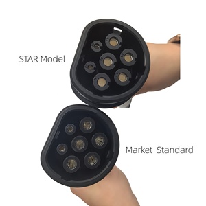 Cavo di ricarica EV da Tipo 2 a Tipo 2, 7kW 32A, Modalità 3, Monofase, Impermeabile IP55, Certificato CE FCC UKCA, in Rame Puro, Cablaggio per Ricarica Rapida - Product Image 3