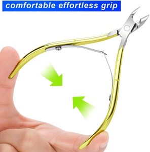 Nail Tech Tools Stainless Steel Cuticle Nipper Chrome plate Manicure Salon Cuticle Nippers - Product Image 2