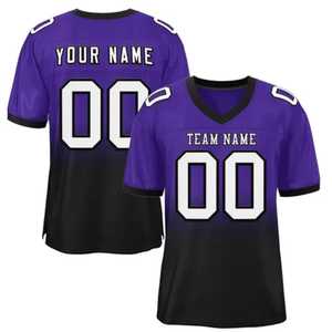Jersey de Fútbol Americano para Adultos de Talla Grande con Diseño Personalizado por Sublimación, Ropa Deportiva para Exteriores, Precio Económico, Artículos en Oferta - Product Image 3