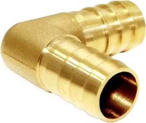 Conector de Manguera de Latón en Ángulo de 90 Grados °   Codo Reductor (AOL-056) de Latón con Conexión de Espiga, Fabricante y Proveedor - Product Image 5