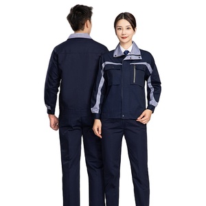 ชุดยูนิฟอร์มทำงาน เสื้อแจ็คเก็ตและกางเกงขายาว ผลิตจากโรงงานโดยตรง รับสกรีนโลโก้ ชุดช่างก่อสร้าง ชุดซ่อมรถยนต์ ผ้าโพลีเอสเตอร์ ระบายอากาศได้ดี - Product Image 2