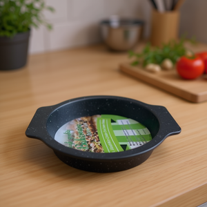 Plato Redondo de Imitación de Mármol de 29 cm, Platos y Moldes para Hornear, Bandeja - Product Image 2